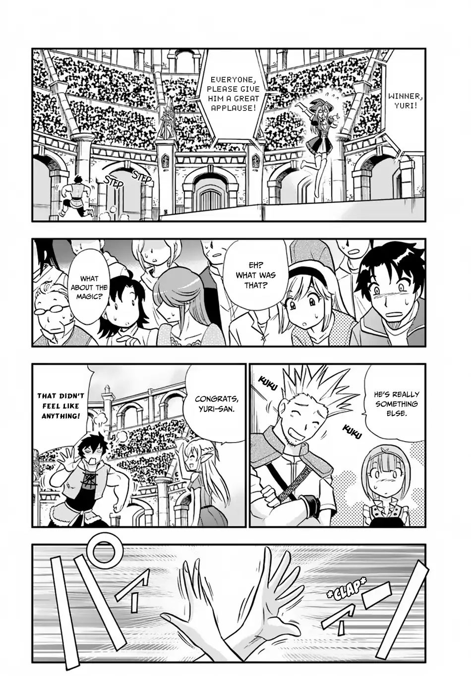 Mahou? Sonna Koto Yori Kinniku Da! - Chapter 10