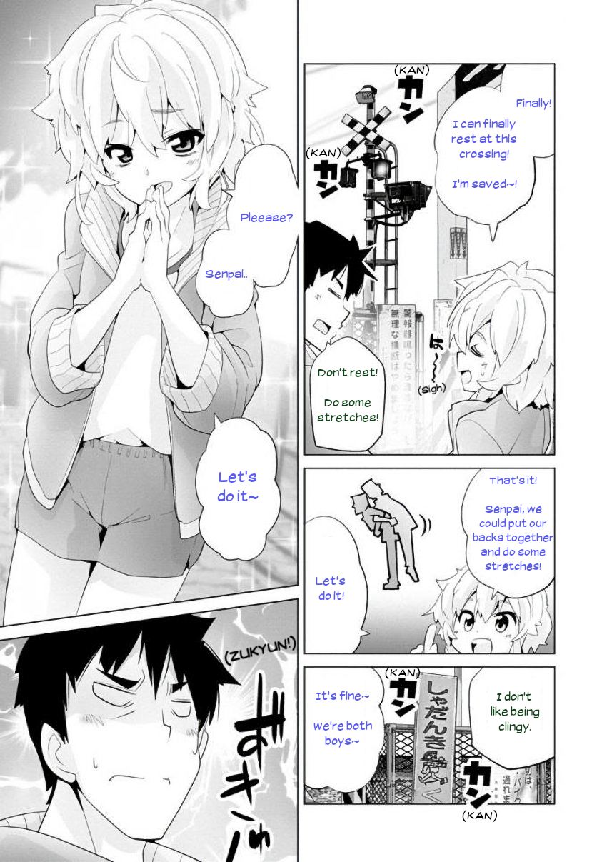 Fumikiri Jikan - Chapter 23 : How Can My Kouhai Be This Cute? (1)