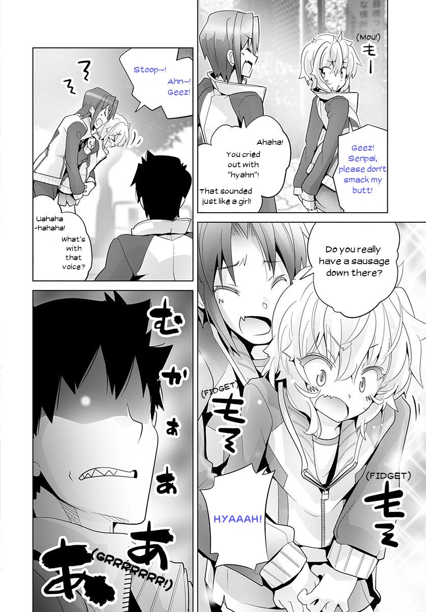 Fumikiri Jikan - Chapter 35 : How Can My Kouhai Be This Cute? (2)