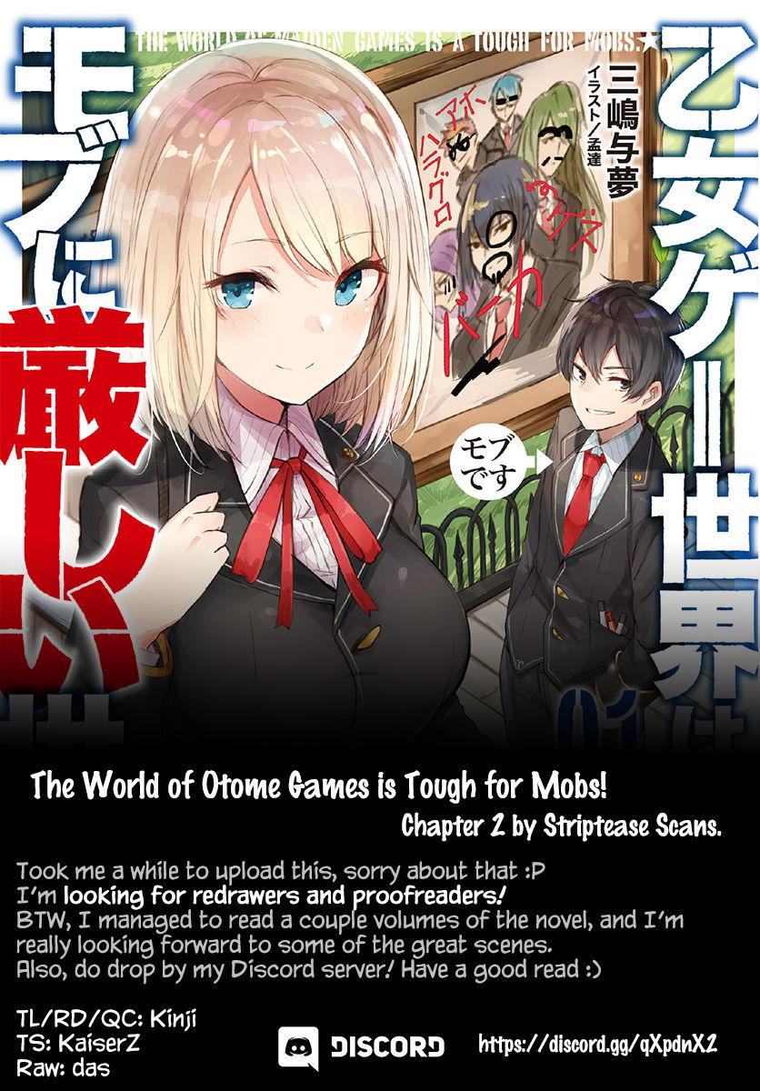 The World Of Otome Games Is Tough For Mobs - Chapter 2 : Towards Determination