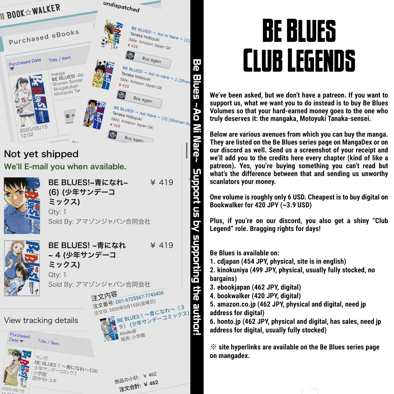 Be Blues ~Ao Ni Nare~ - Vol.37 Chapter 369: Give In To...