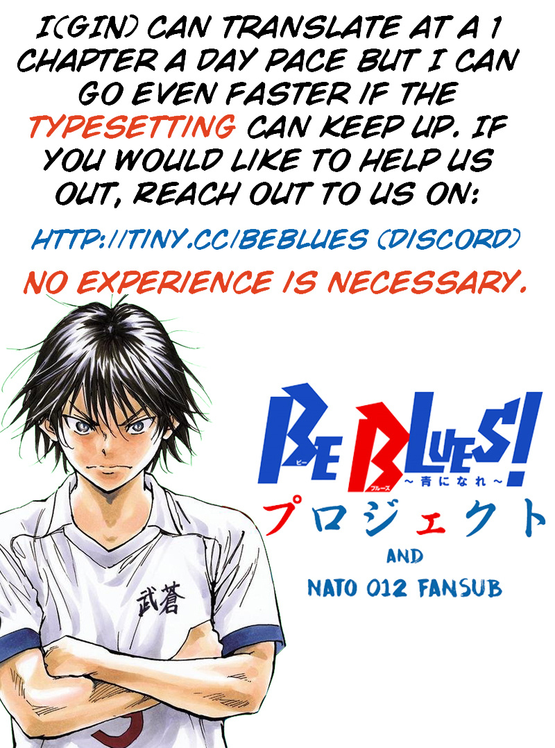 Be Blues ~Ao Ni Nare~ - Vol.15 Chapter 147: Mirko's Idea