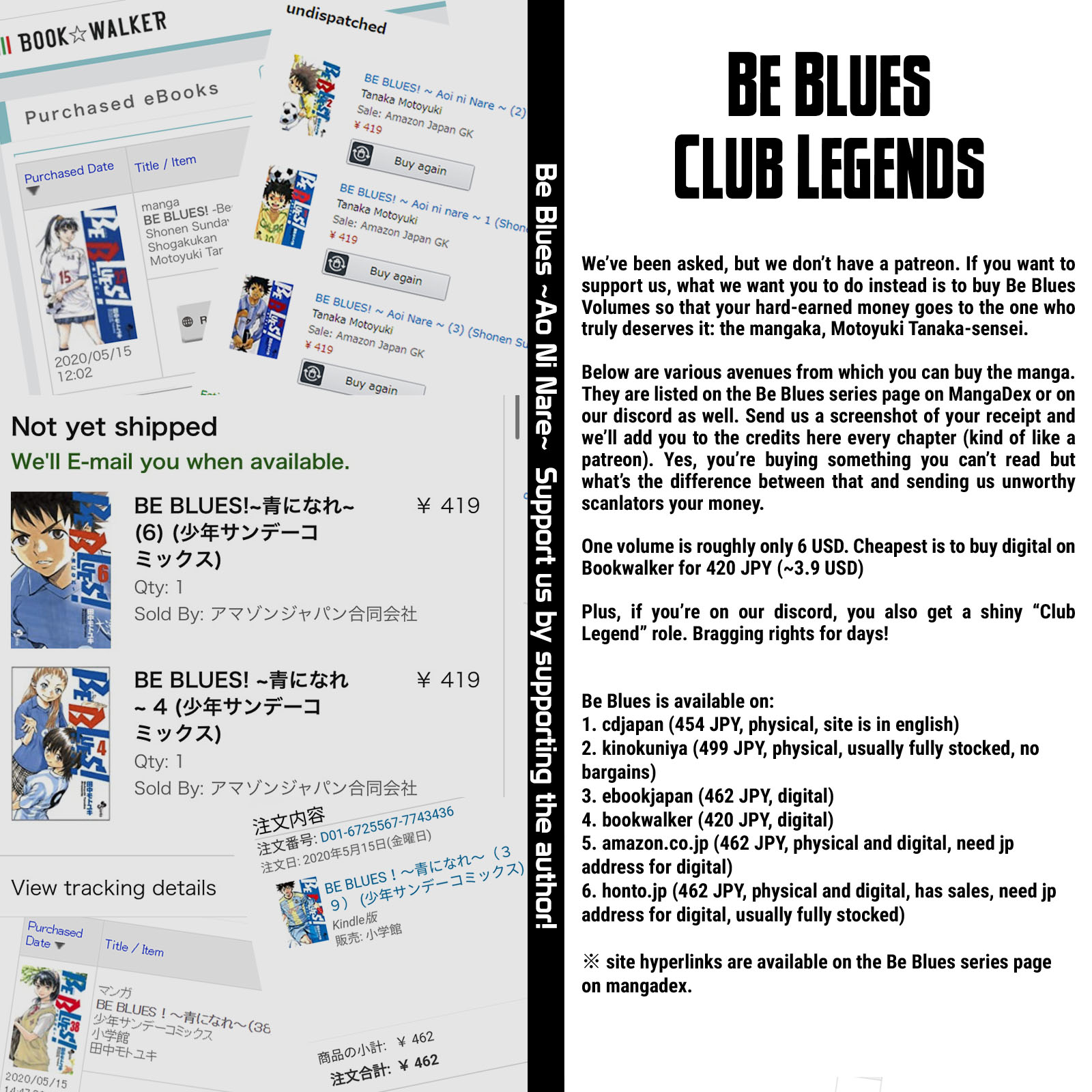 Be Blues ~Ao Ni Nare~ - Vol.40 Chapter 392: Growth Period