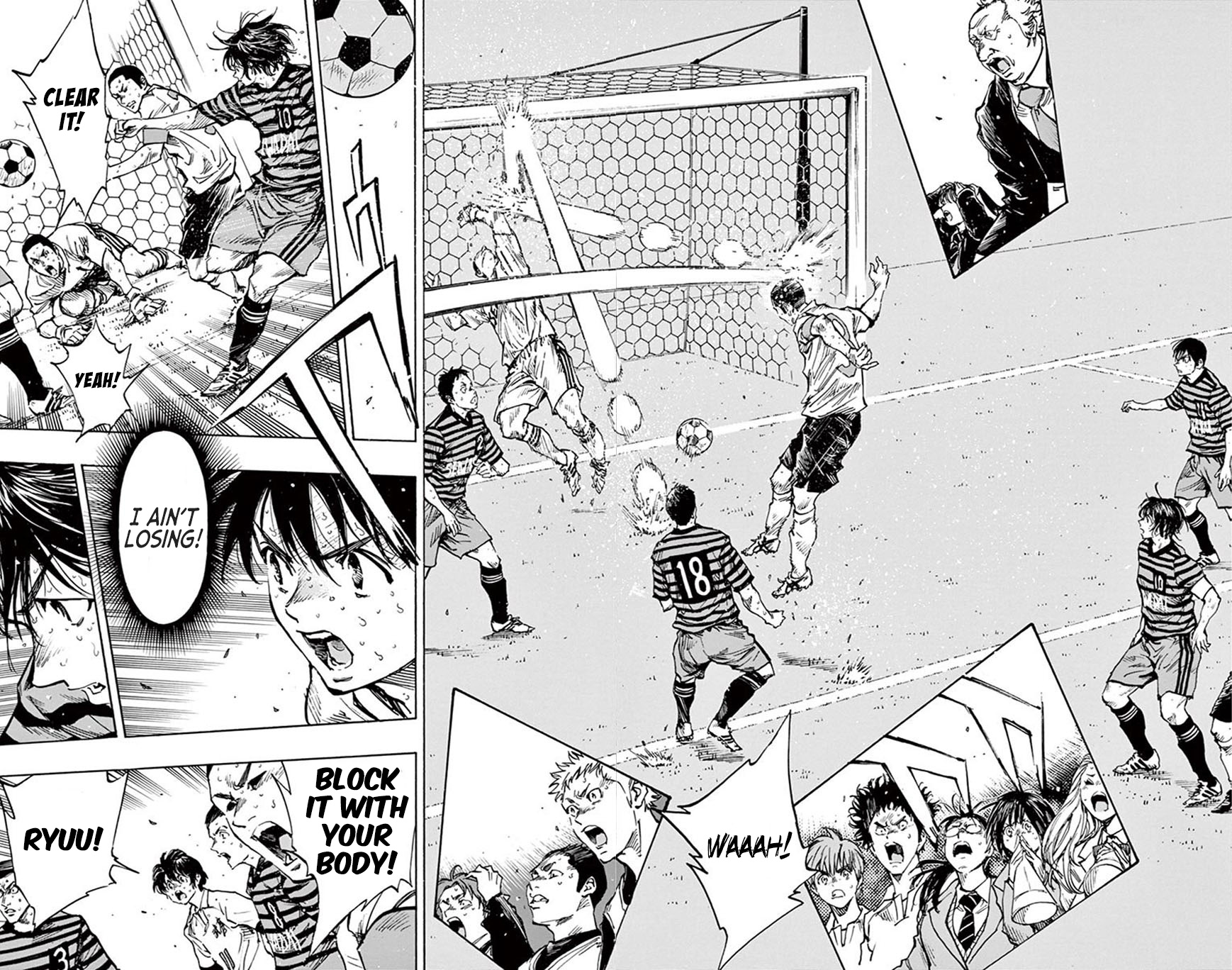 Be Blues ~Ao Ni Nare~ - Vol.28 Chapter 274: The Choice In Front Of Goal