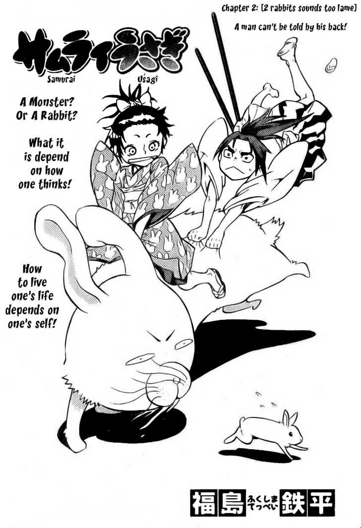 Samurai Usagi - Vol.1 Chapter 2 : 2 Rabbits Sounds Too Lame