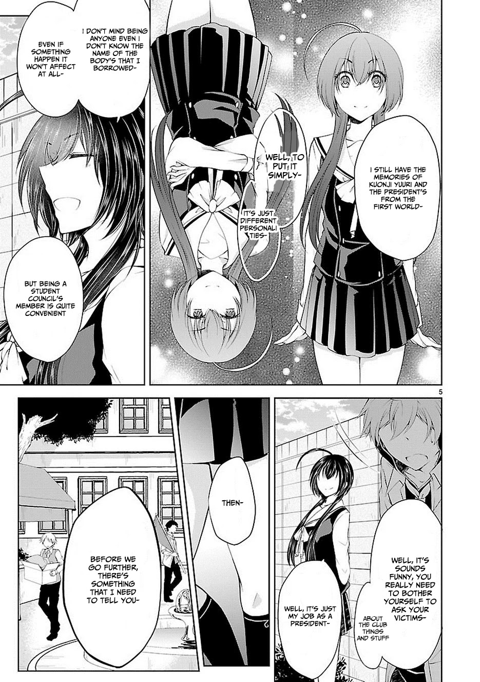 Hensokukei Quadrangle - Chapter 17: Blown By The Eternal Wind