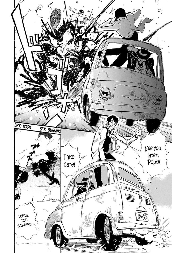 Lupin Sansei T - Vol.1 Chapter 2 : Reverse Chaser