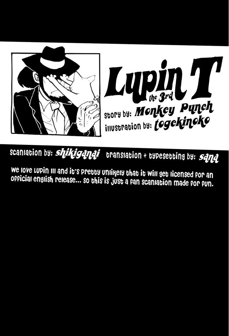 Lupin Sansei T - Vol.1 Chapter 2 : Reverse Chaser