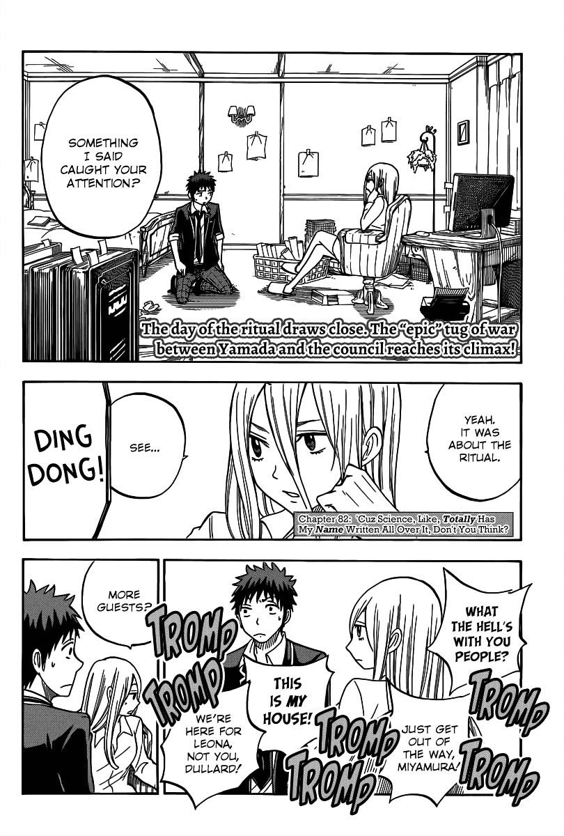 Yamada-Kun To 7-Nin No Majo - Chapter 82 : Cuz Science, Like, Totally Has My Name ...