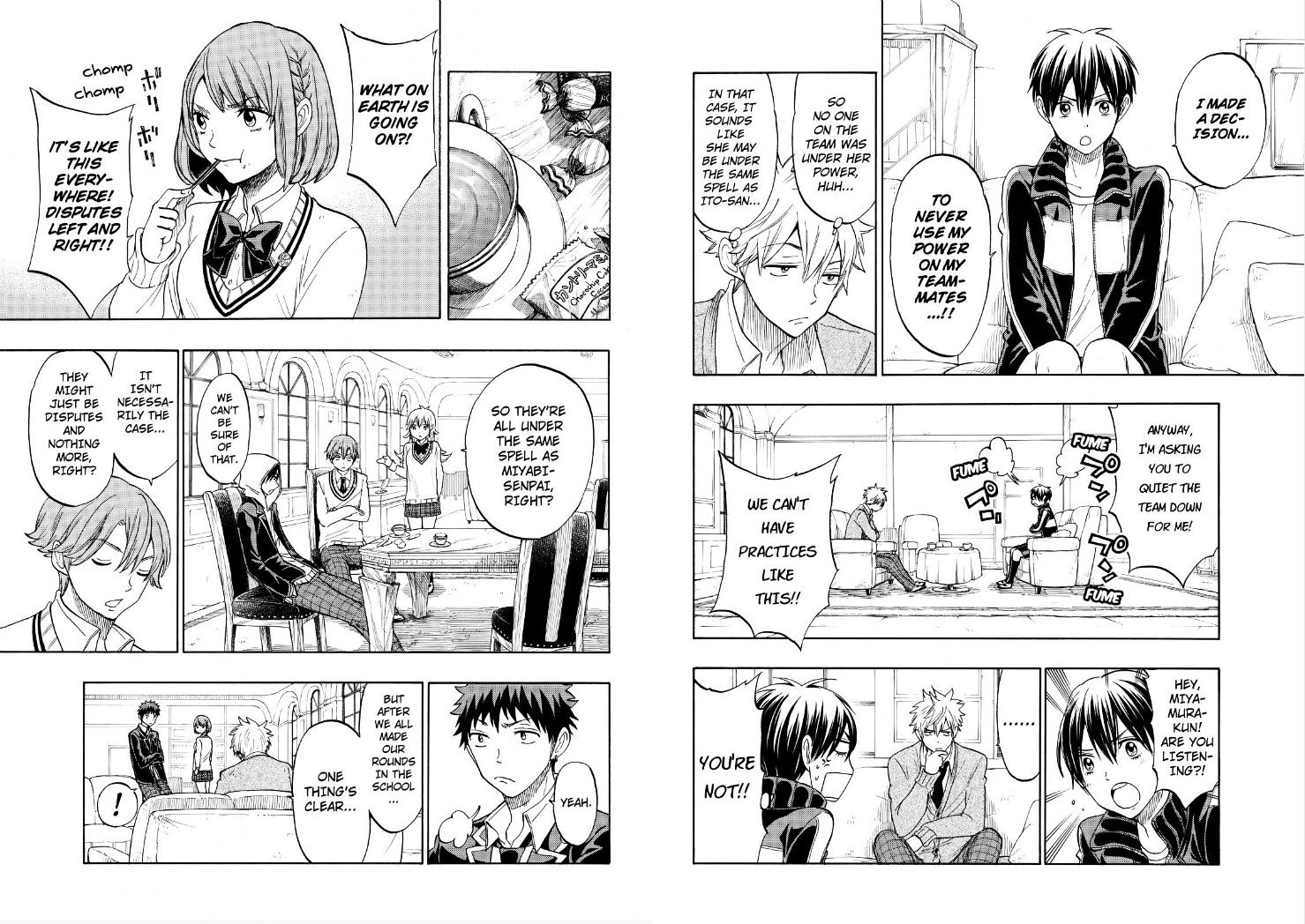 Yamada-Kun To 7-Nin No Majo - Chapter 130 : A Lot On My Mind!