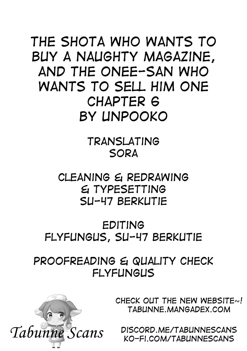 The Shota Who Wants To Buy A Naughty Magazine And The Onee-San Who Wants To Sell Him One - Chapter 6