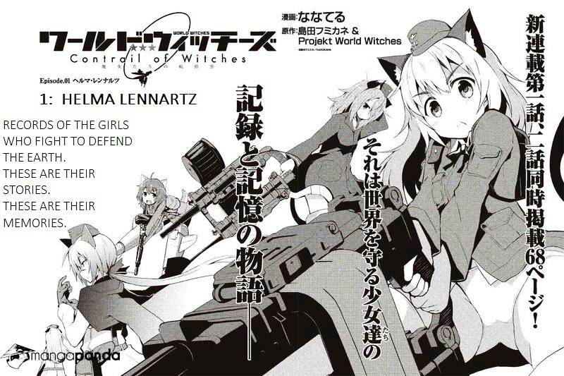 World Witches - Contrail Of Witches - Chapter 1