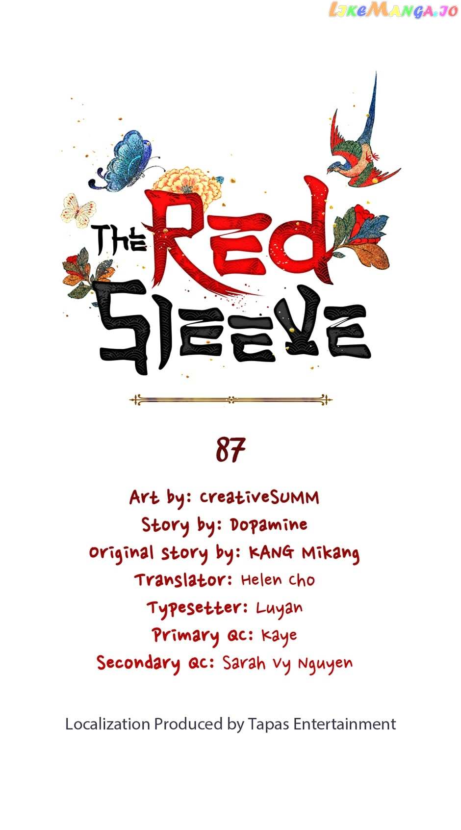 The Red Sleeve - Chapter 87