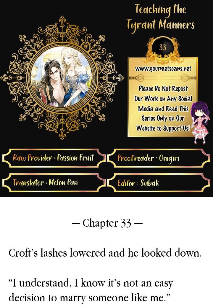 Teaching The Tyrant Manners - Chapter 33