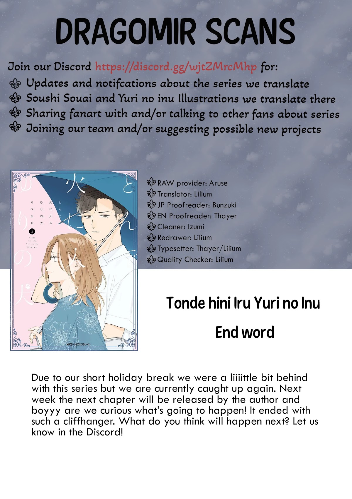 Tonde Hini Iru Yuri No Inu - Chapter 15: Breach Of Agreement?