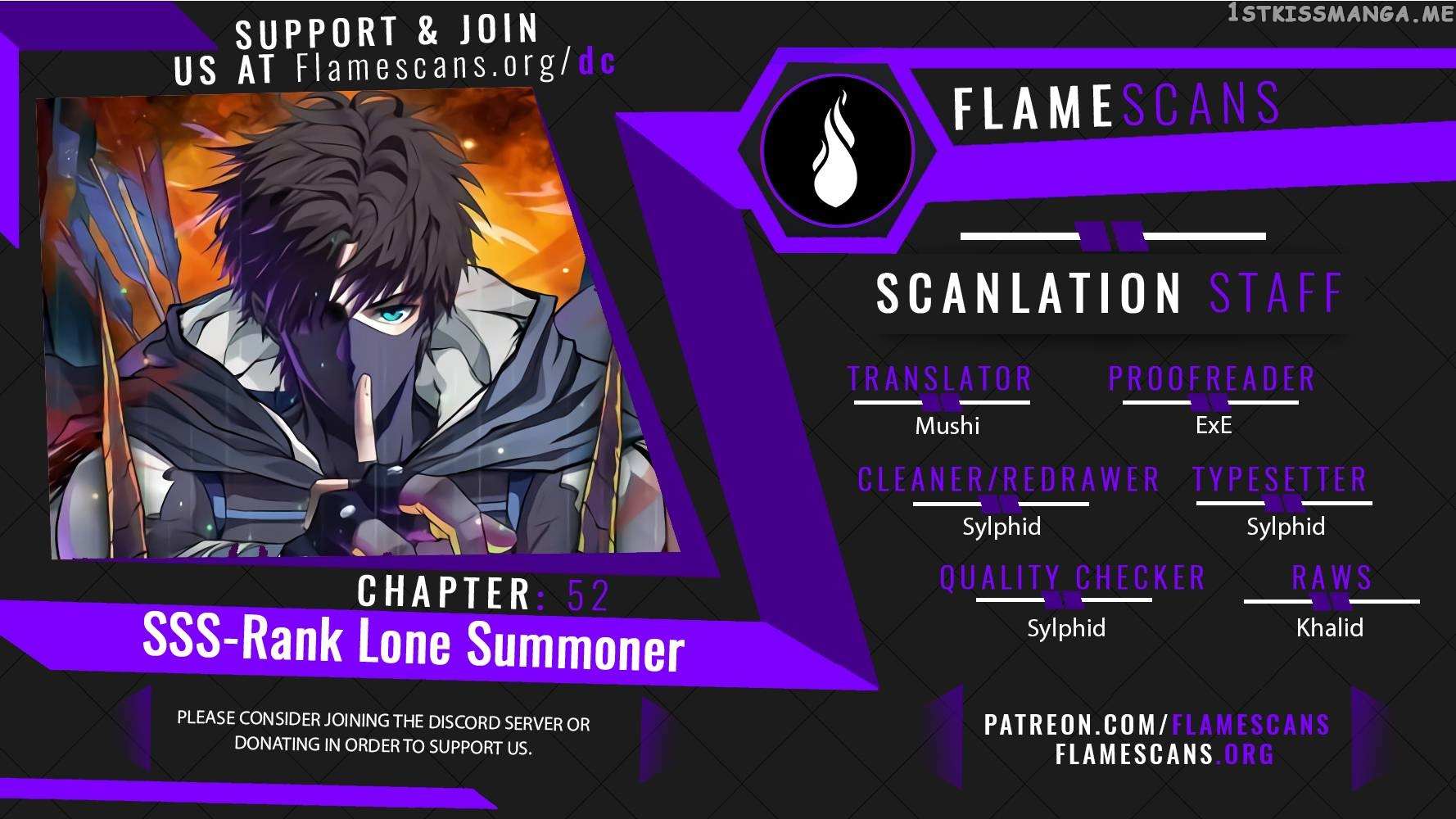 The Lone Sss-Class Summoner - Chapter 52