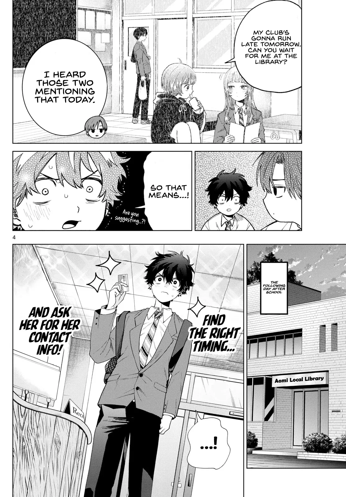 Momose Akira No Hatsukoi Hatan-Chuu. - Chapter 15: Library Mission