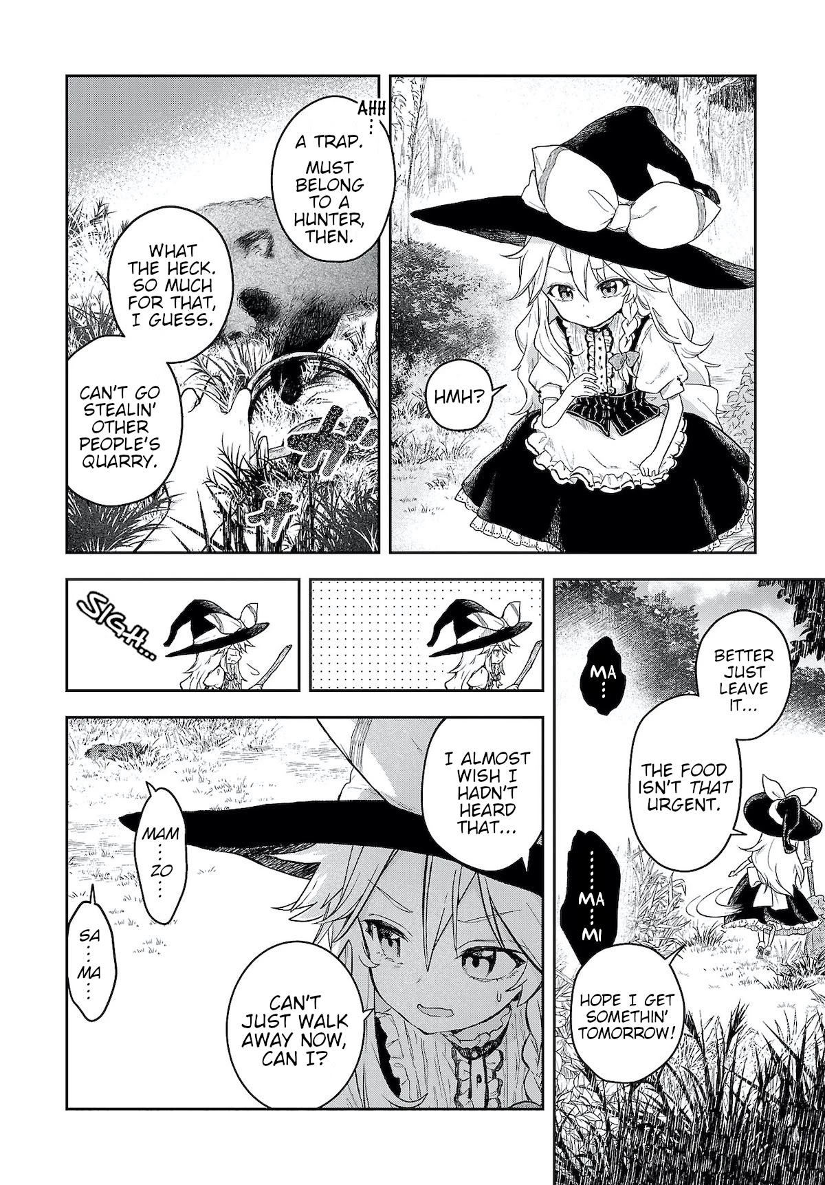 Touhou ~ Starving Marisa's Blessed Meal - Chapter 7