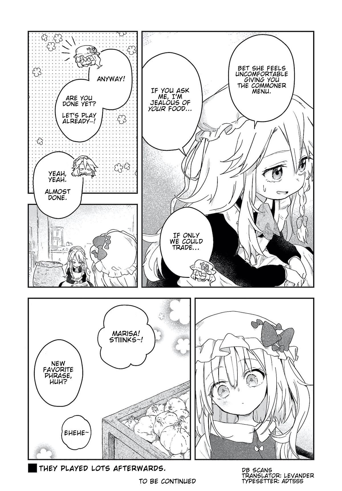 Touhou ~ Starving Marisa's Blessed Meal - Chapter 6.5