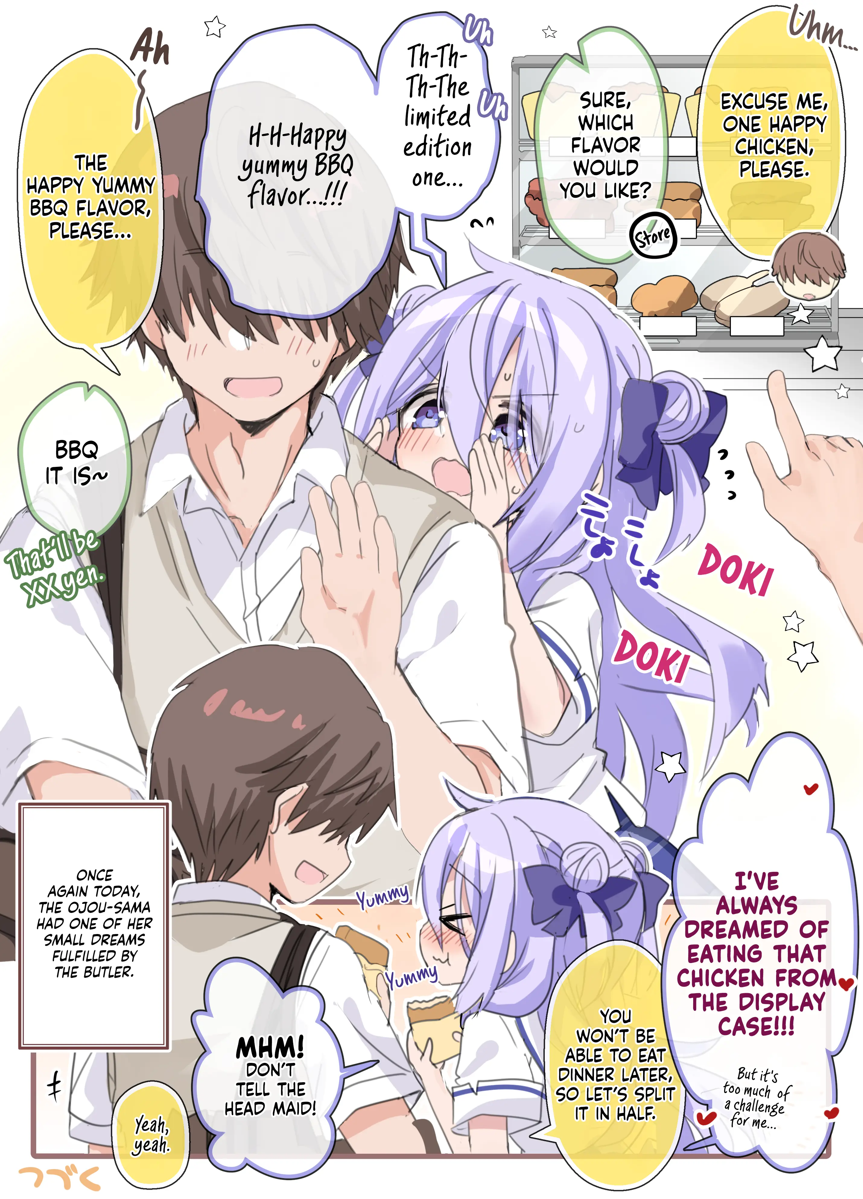 I Became The Butler Of The Gloomy Young Lady In My Class - Chapter 34