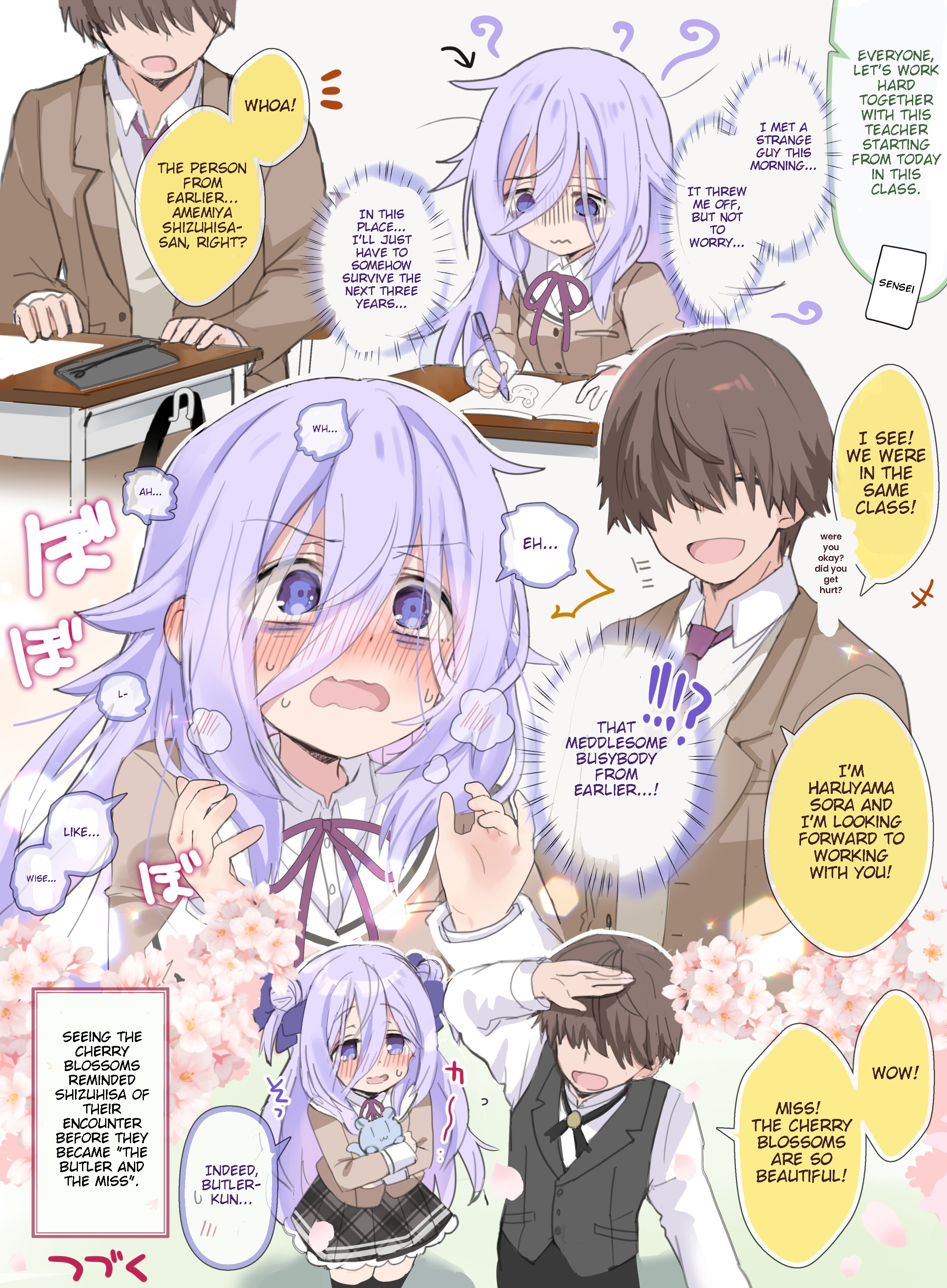 I Became The Butler Of The Gloomy Young Lady In My Class - Chapter 18