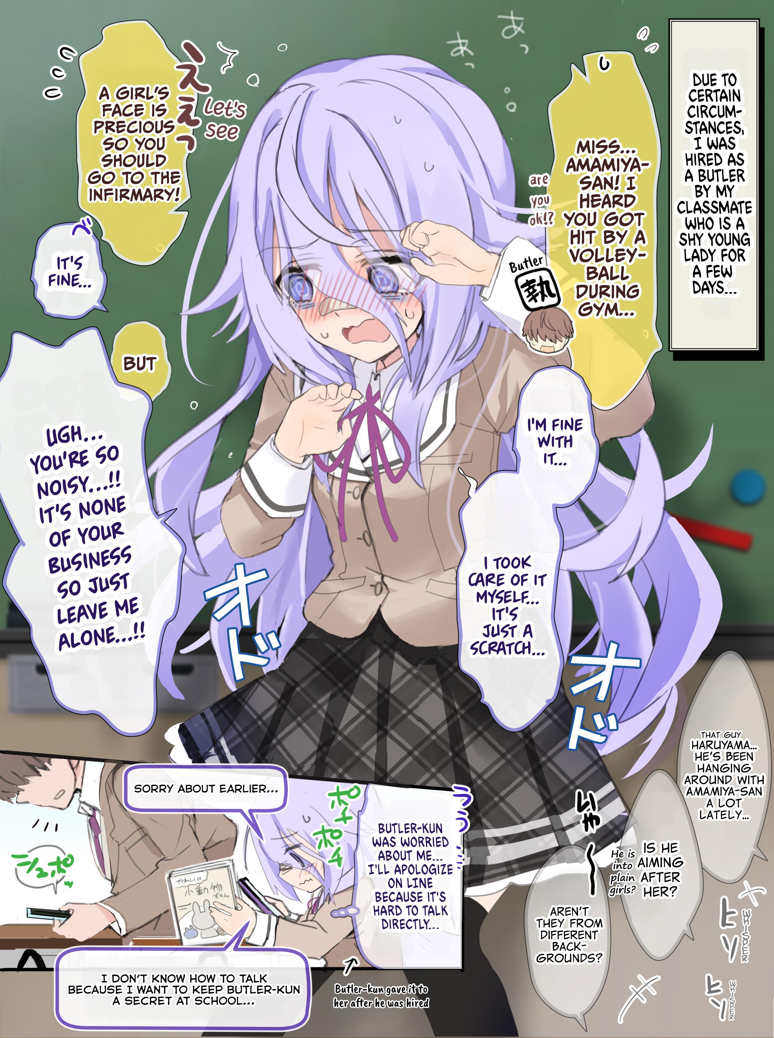 I Became The Butler Of The Gloomy Young Lady In My Class - Chapter 19