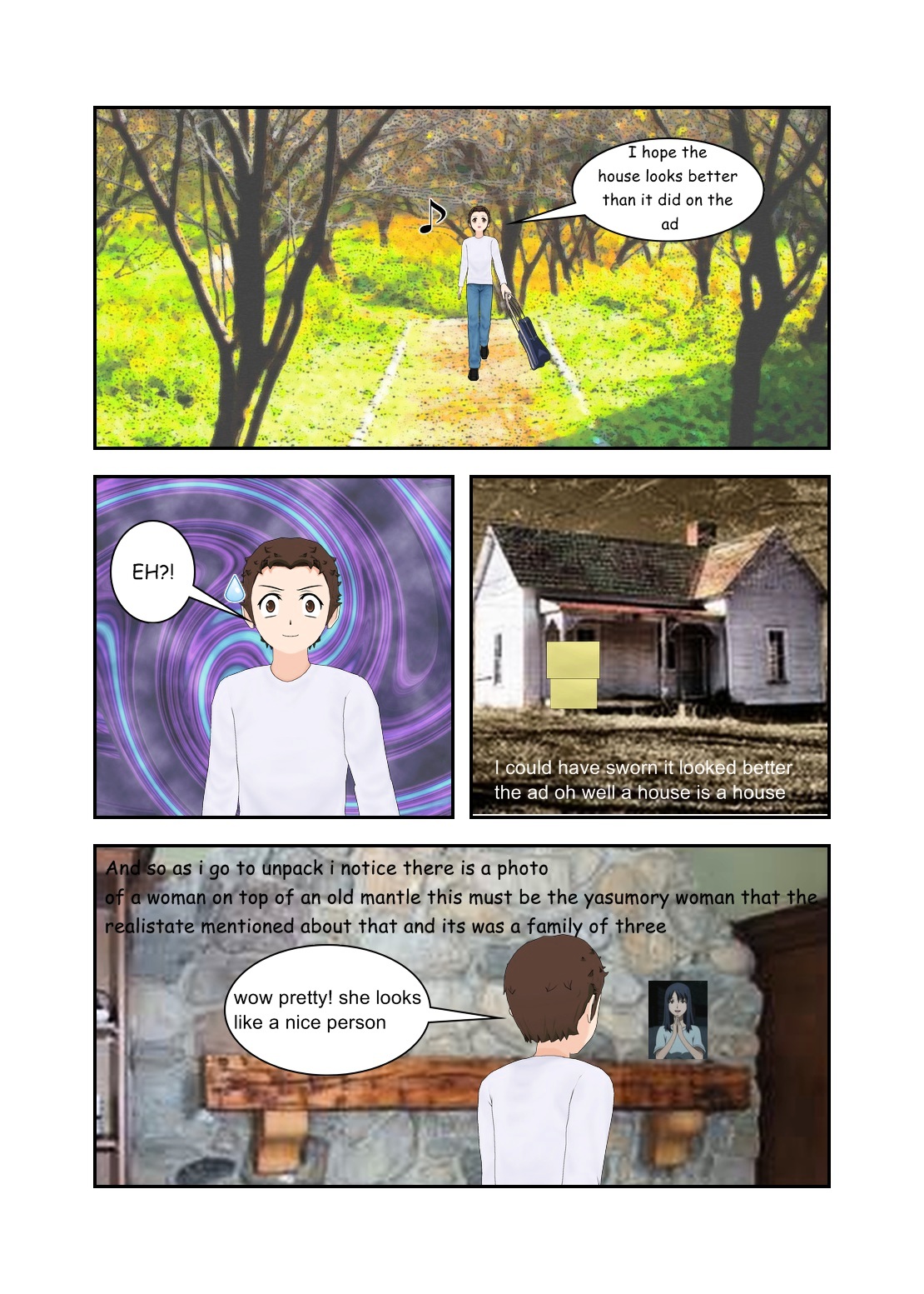 My Life As A Vampire - Vol.1 Chapter 1.1 : The Encounter (Color Pages)