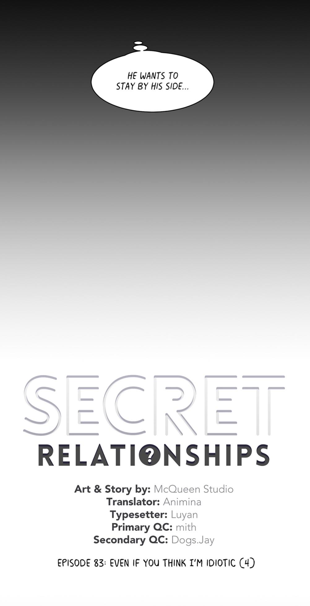 Secret Relationship - Chapter 83