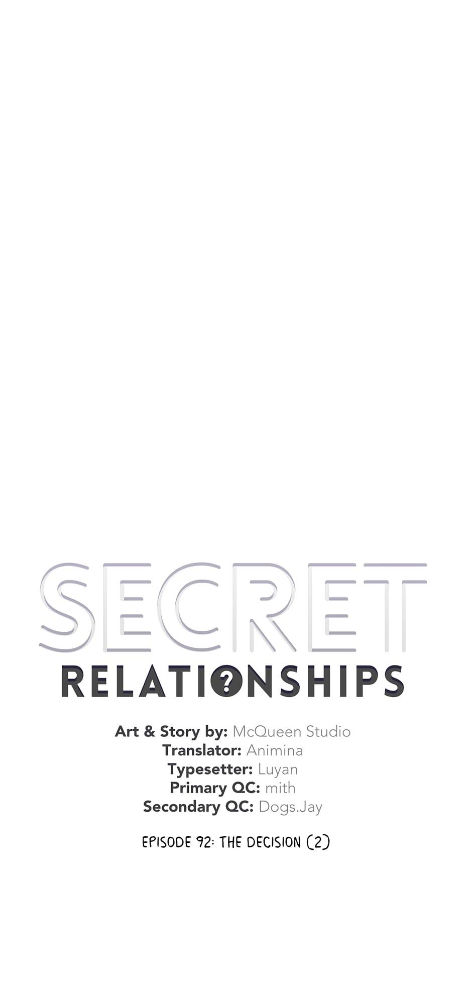 Secret Relationship - Chapter 92