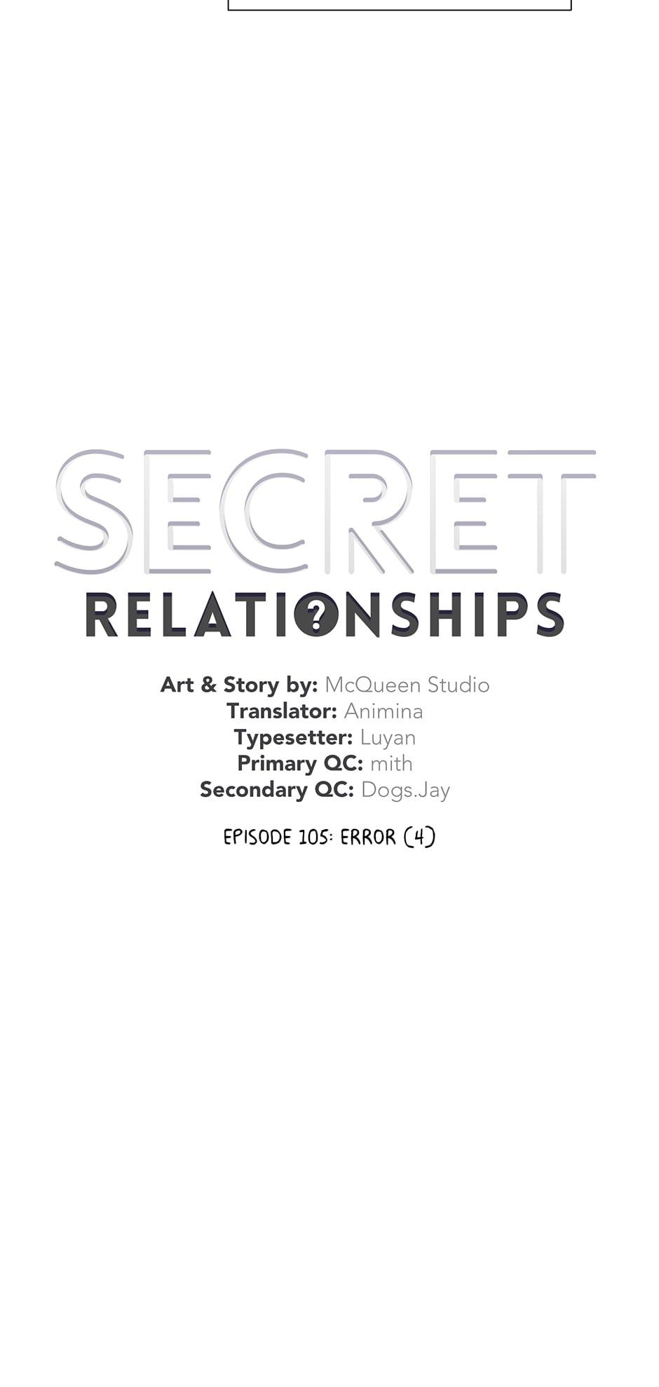 Secret Relationship - Chapter 105