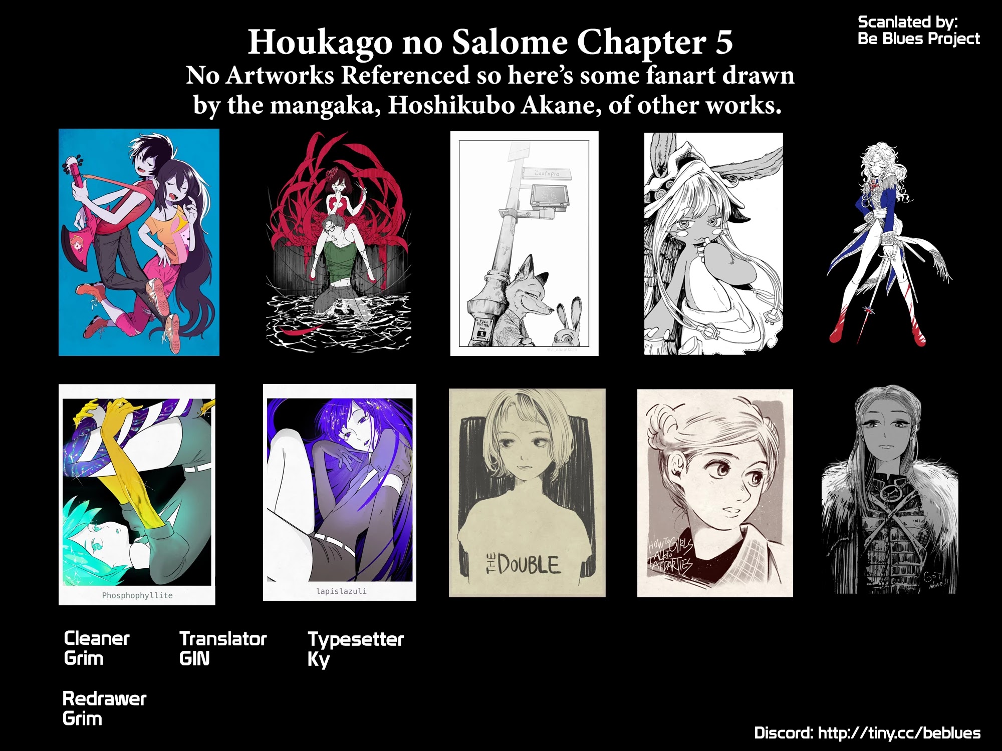 Houkago No Salome - Chapter 5: Sketchbook