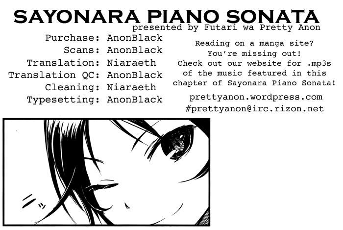 Sayonara Piano Sonata - Vol.1 Chapter 4 : Love And Music And Revolution