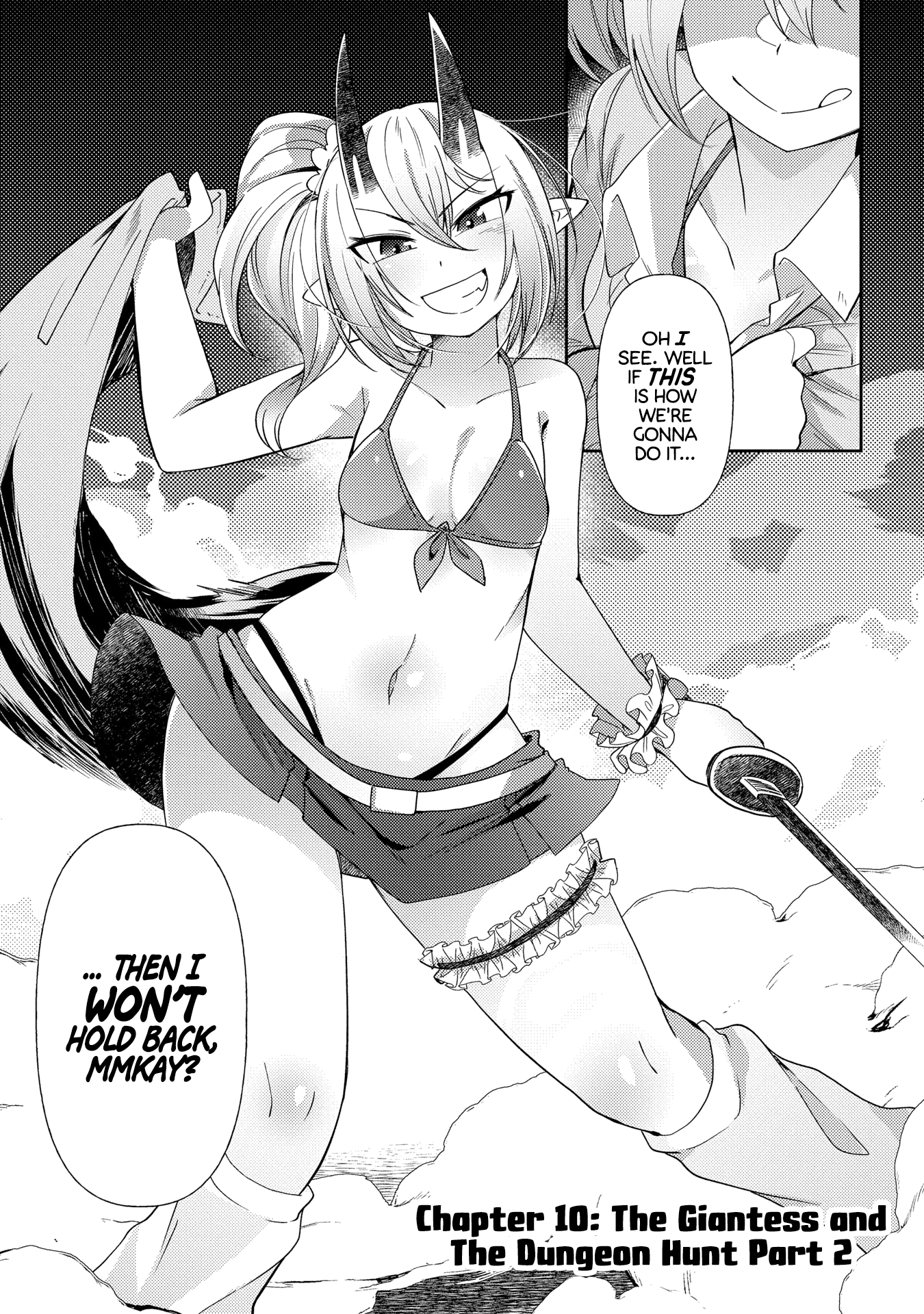 Oversized Sextet - Vol.2 Chapter 10: The Giantess And The Dungeon Hunt Part 2