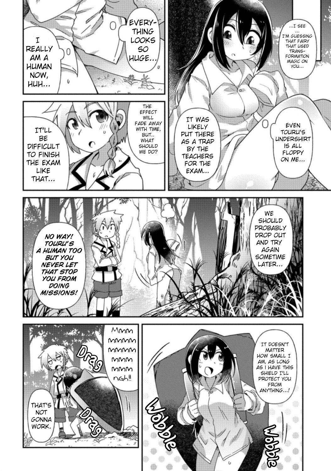 Oversized Sextet - Vol.3 Chapter 16: The Giantess And The One She Wants To Protect