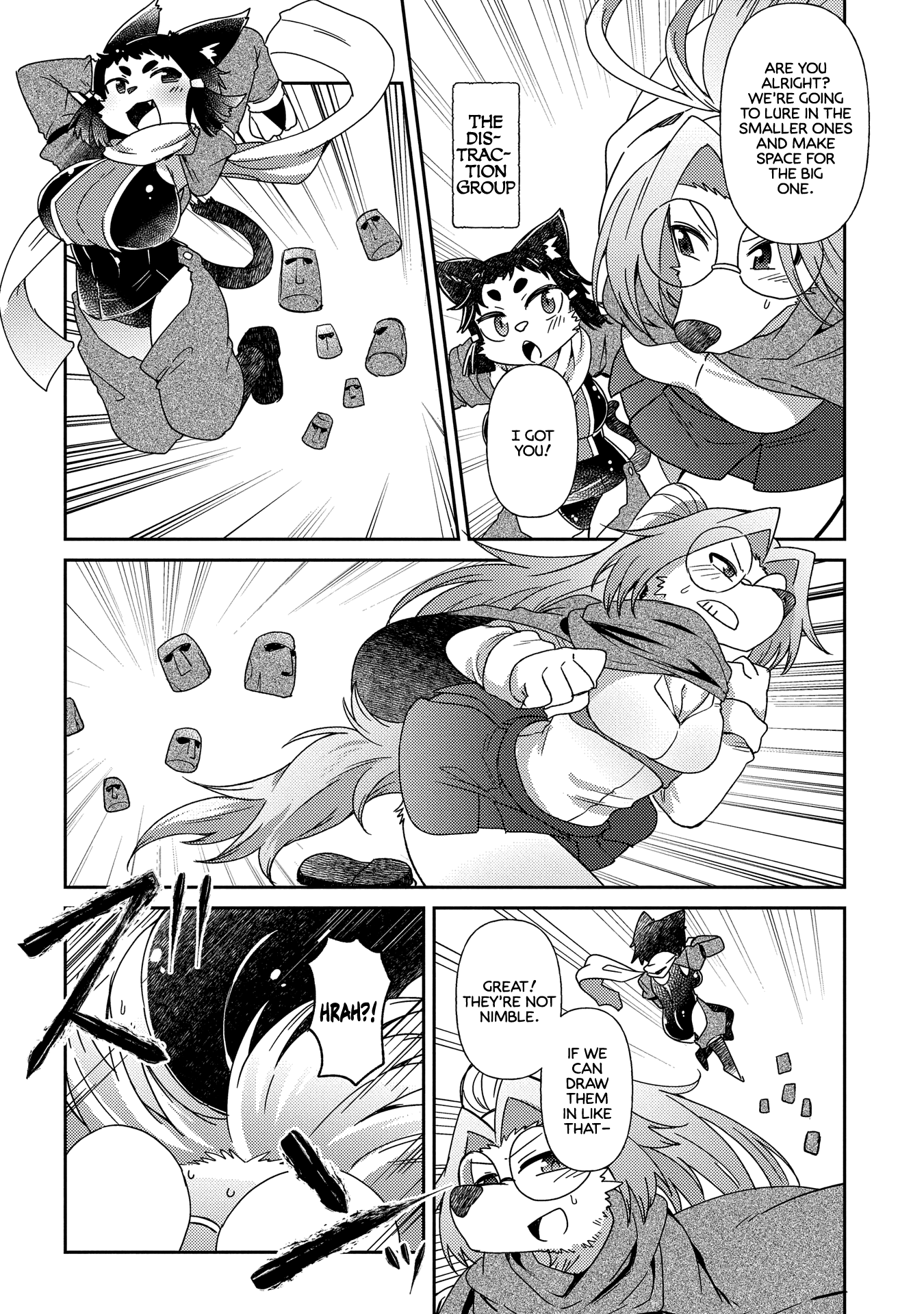 Oversized Sextet - Vol.2 Chapter 11: The Giantess And The Dungeon Hunt Part 3