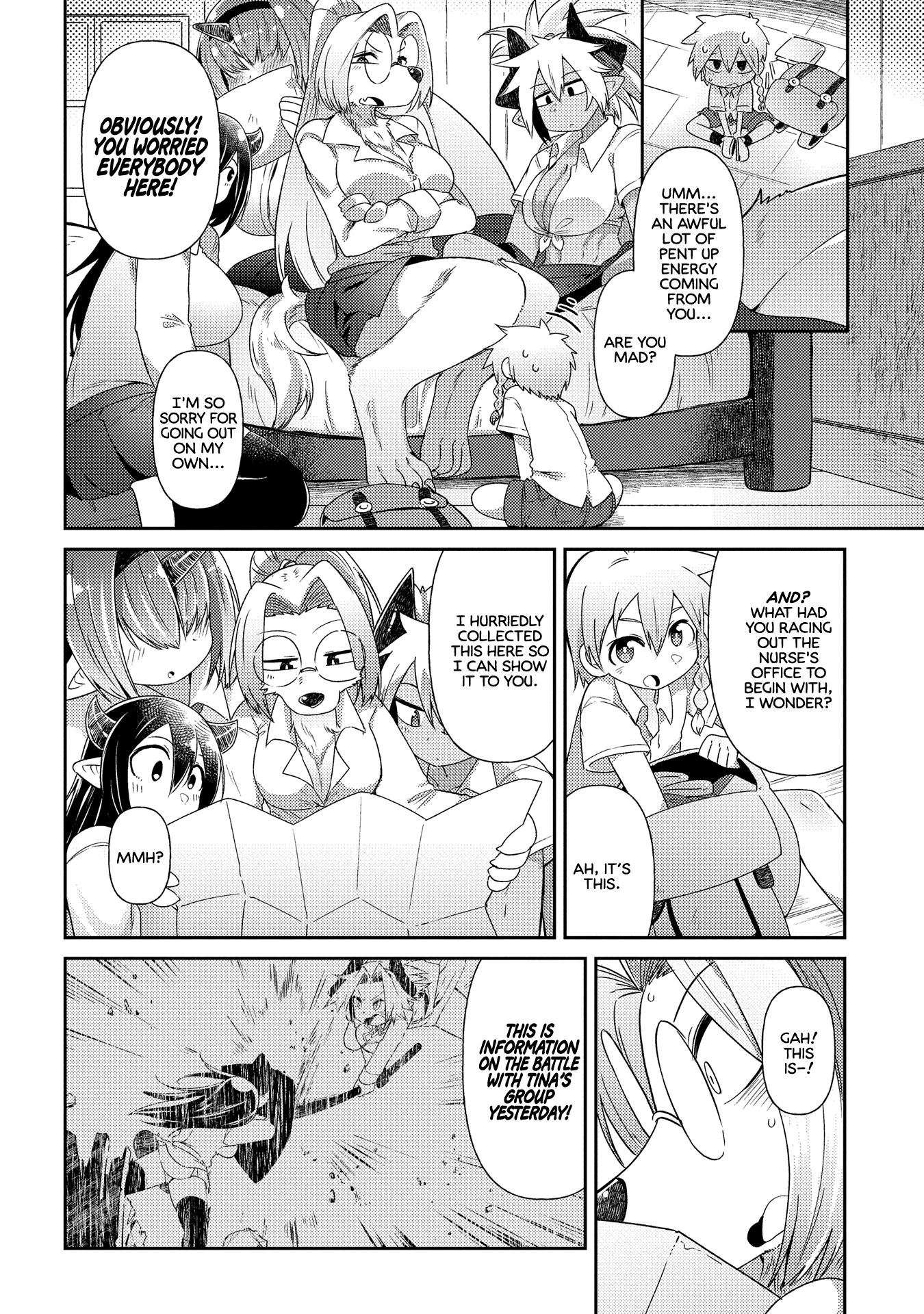 Oversized Sextet - Vol.2 Chapter 8: The Giantess And The Thing To Search For