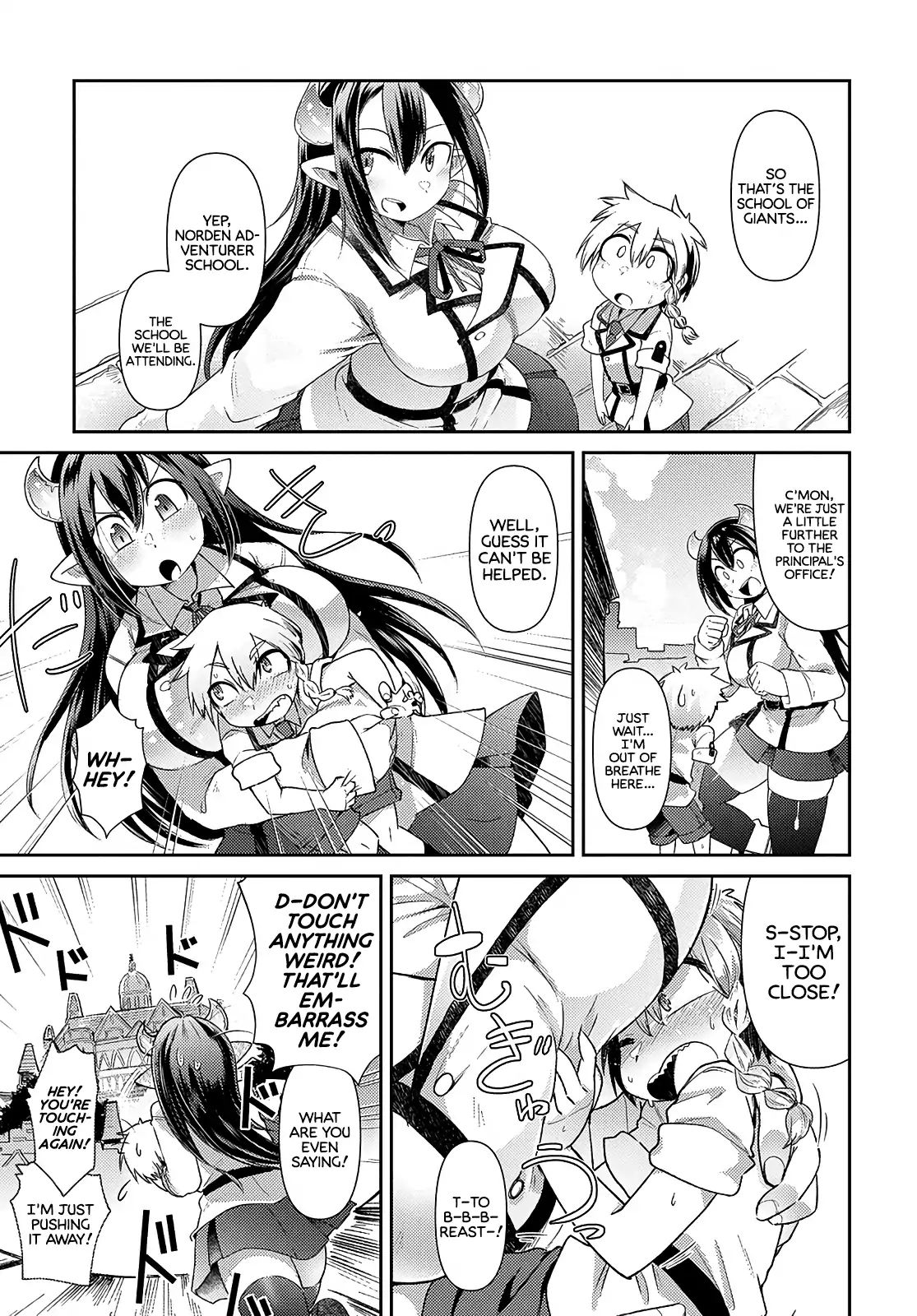 Oversized Sextet - Chapter 1: The Giantess And The Transfer Student