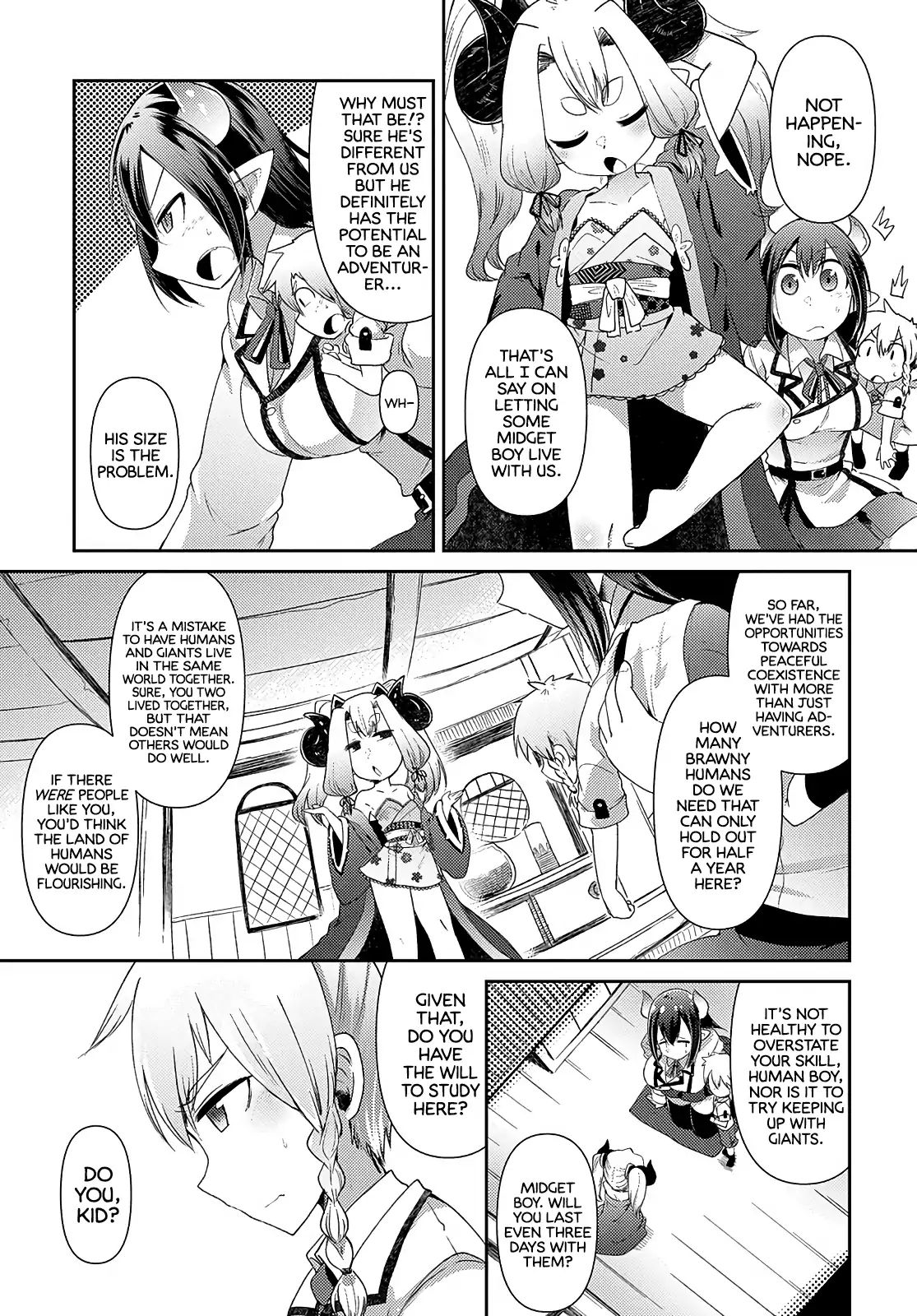 Oversized Sextet - Chapter 1: The Giantess And The Transfer Student