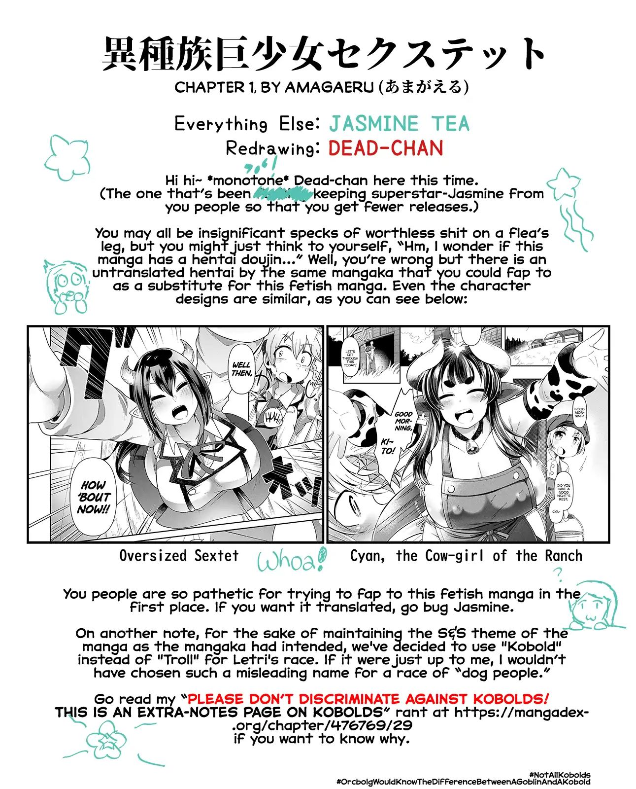 Oversized Sextet - Chapter 1: The Giantess And The Transfer Student