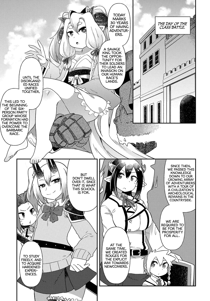 Oversized Sextet - Vol.2 Chapter 7: The Giantess And The Class Battle