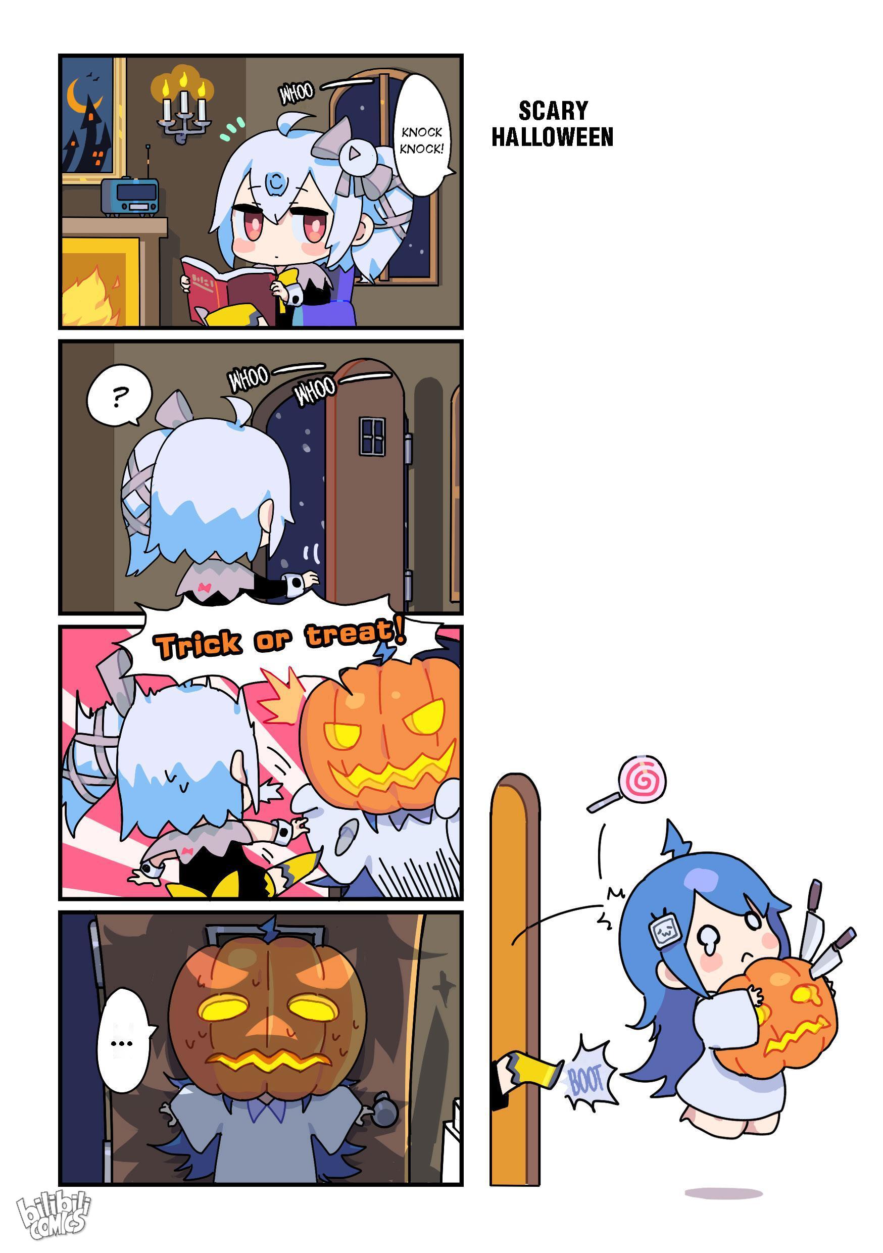 The Daily Lives Of 22 And 33 - Chapter 13: Scary Halloween