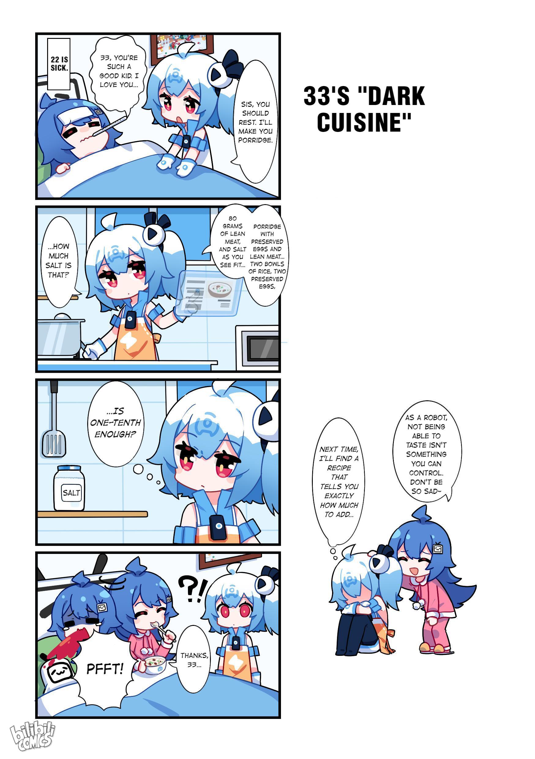 The Daily Lives Of 22 And 33 - Chapter 10: Dark Cuisine