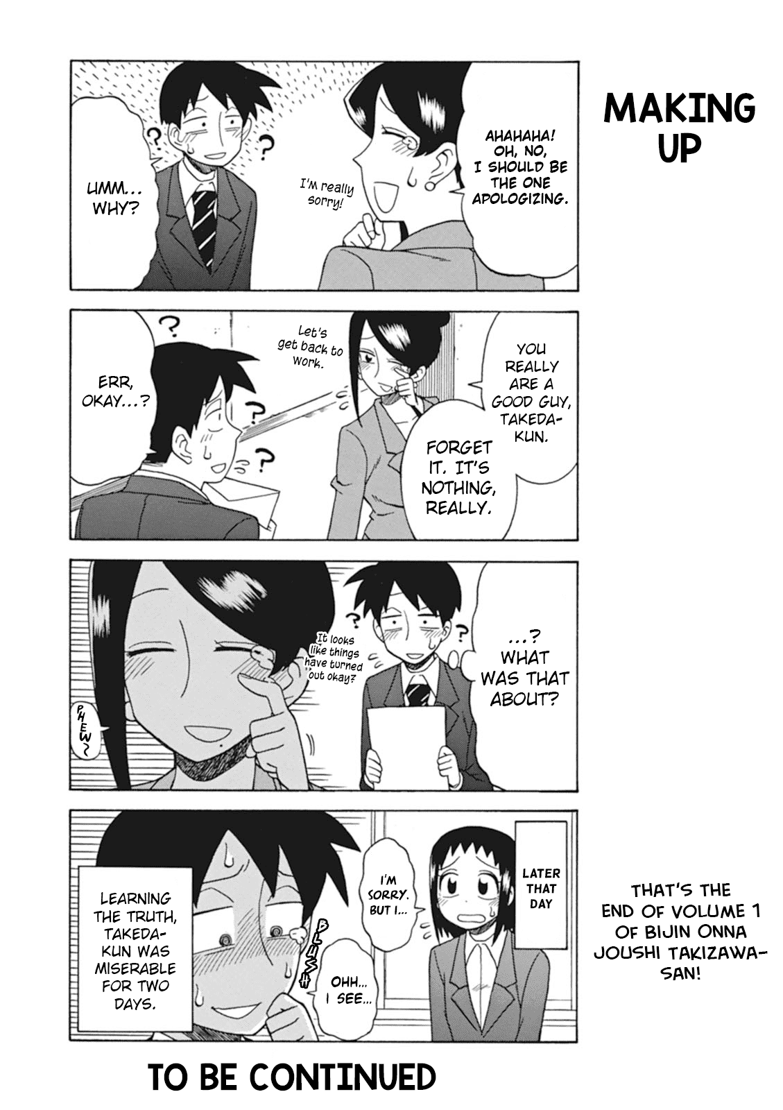 Bijin Onna Joushi Takizawa-San - Chapter 23