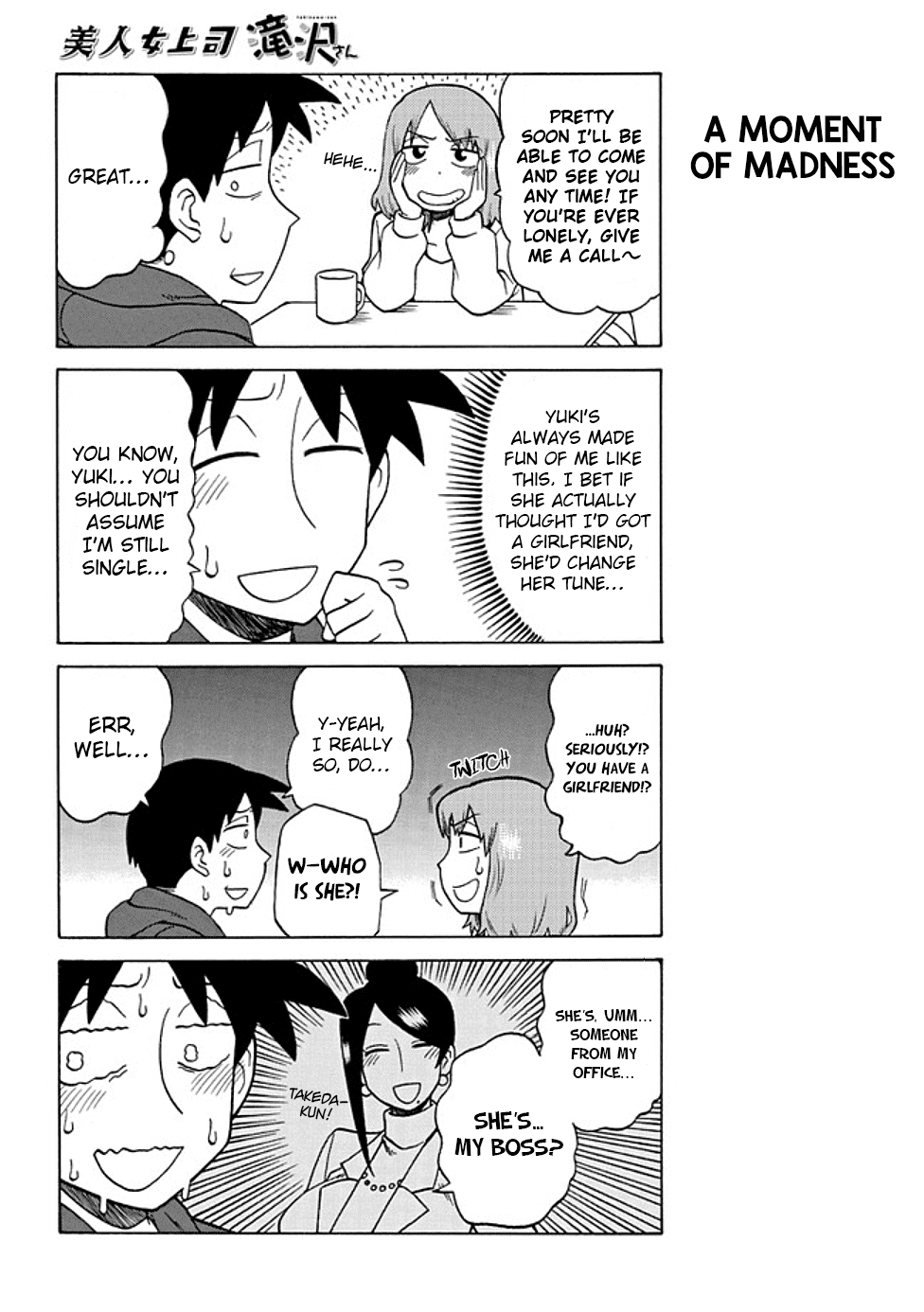 Bijin Onna Joushi Takizawa-San - Chapter 40