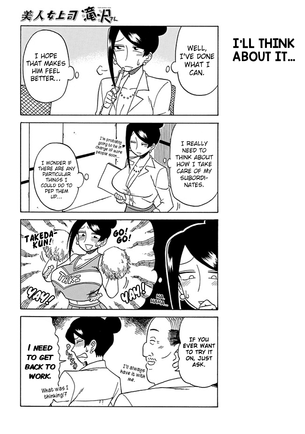 Bijin Onna Joushi Takizawa-San - Chapter 28