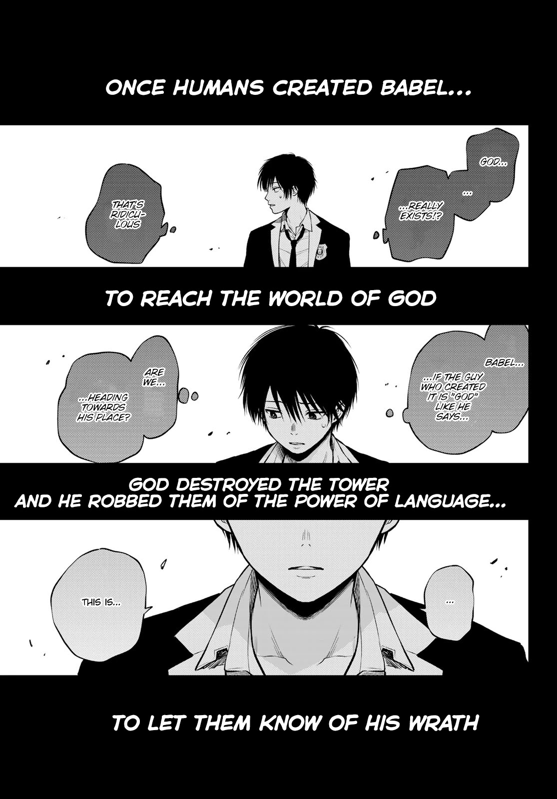 Tokyo Babel - Chapter 3: Gods/Angels/Humans