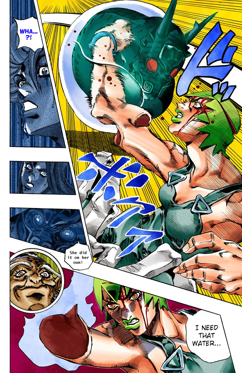 Jojo's Bizarre Adventure Part 6 - Stone Ocean - Vol.8 Chapter 71: Burn, Dragons S Dream! Part 5