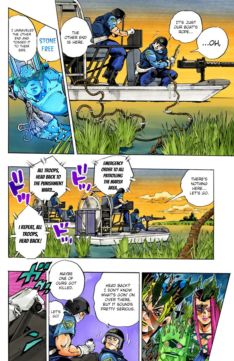 Jojo's Bizarre Adventure Part 6 - Stone Ocean - Vol.9 Chapter 80: Yo-Yo-Ma Is Coming! Part 3