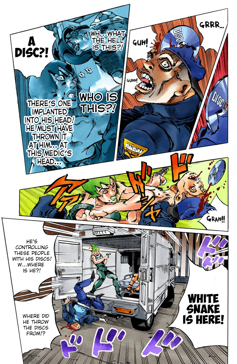 Jojo's Bizarre Adventure Part 6 - Stone Ocean - Vol.10 Chapter 84: F.f. - Witness Part 2