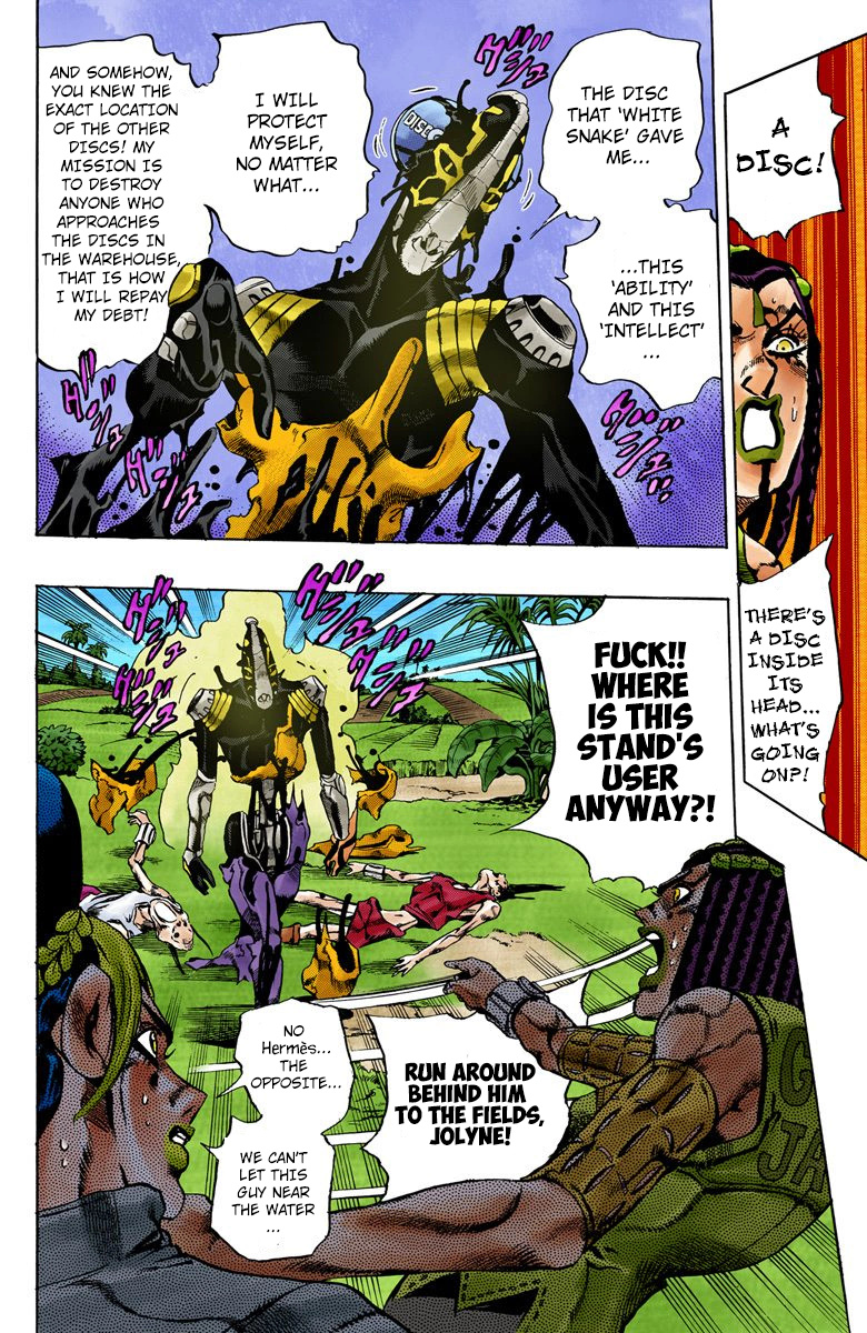 Jojo's Bizarre Adventure Part 6 - Stone Ocean - Vol.4 Chapter 30: There Are Six Of Us! Part 5